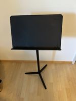 Notenständer schwarz höhenverstellbar bis 149 cm