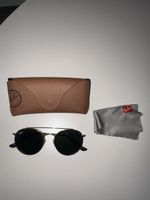 Ray Ban Round Double Bridge Sonnenbrille