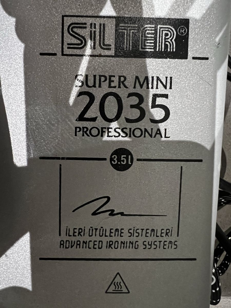Fers à repasser: Silter Super Mini 2035 Professional – Neuf (Voir description) à Balgach par mar_fg6d 2