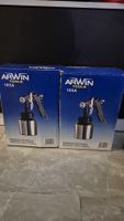2 x Arwin Tools 165A Niederdruck-Spritzpistole Neu