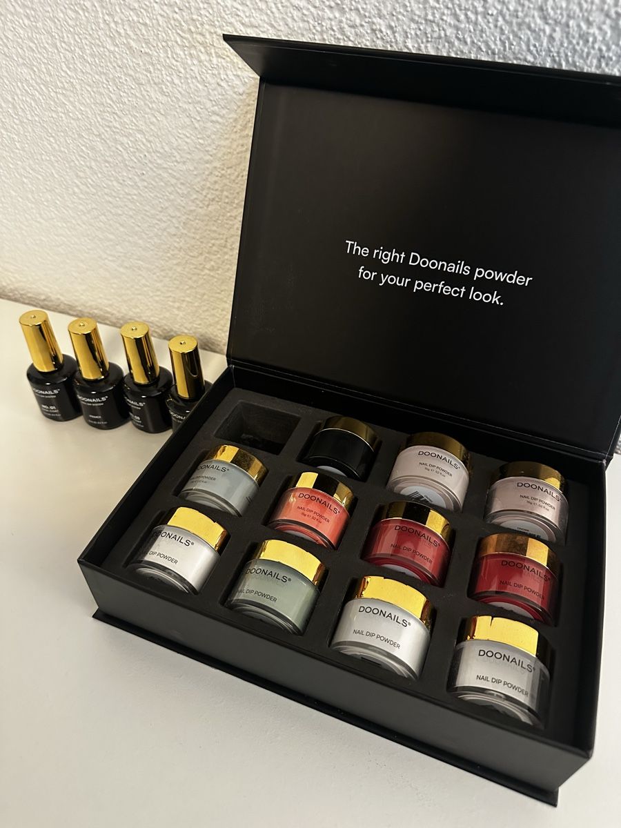 Doonails Smalto per unghie: Doonails Set - Nail Dip System, z.T. neuwertig – Nuovo (secondo la descrizione) da Uttigen venduto da 1hihallo4