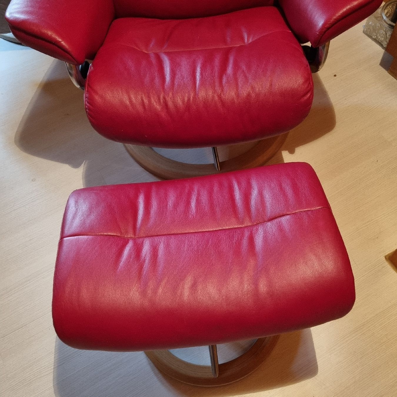 Stressless Poltrone: Stressless Sessel mit Fusshocker – Usato da Herisau venduto da Seuferlein 7