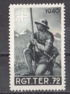 Tutti i francobolli: Territorial-Truppen Wi 92 * – Usato da Bürglen TG venduto da StampGraf