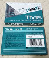 RARE DUO 💥THATS"VX-A46"💥 top chromium cassette