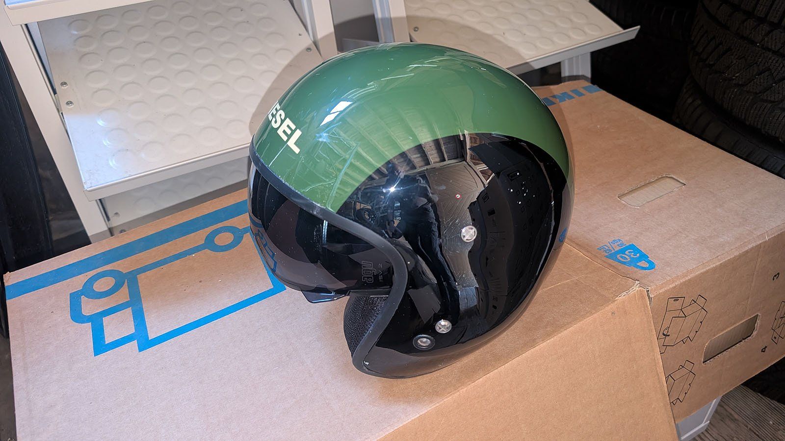 Caschi & visiere: Motorrad Helm Jethelm AGV Diesel Grösse M – Usato da Aarburg venduto da horch_mal 1