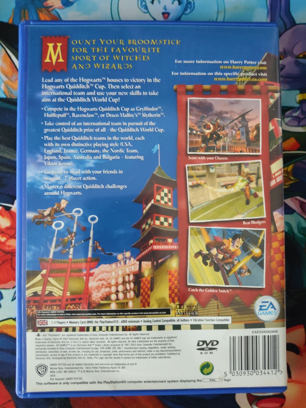 Sony Spiele: Harry Potter: Coupe du Monde de Quidditch PS2 - Complet! – Gebraucht aus fribourg von GameSpot 1