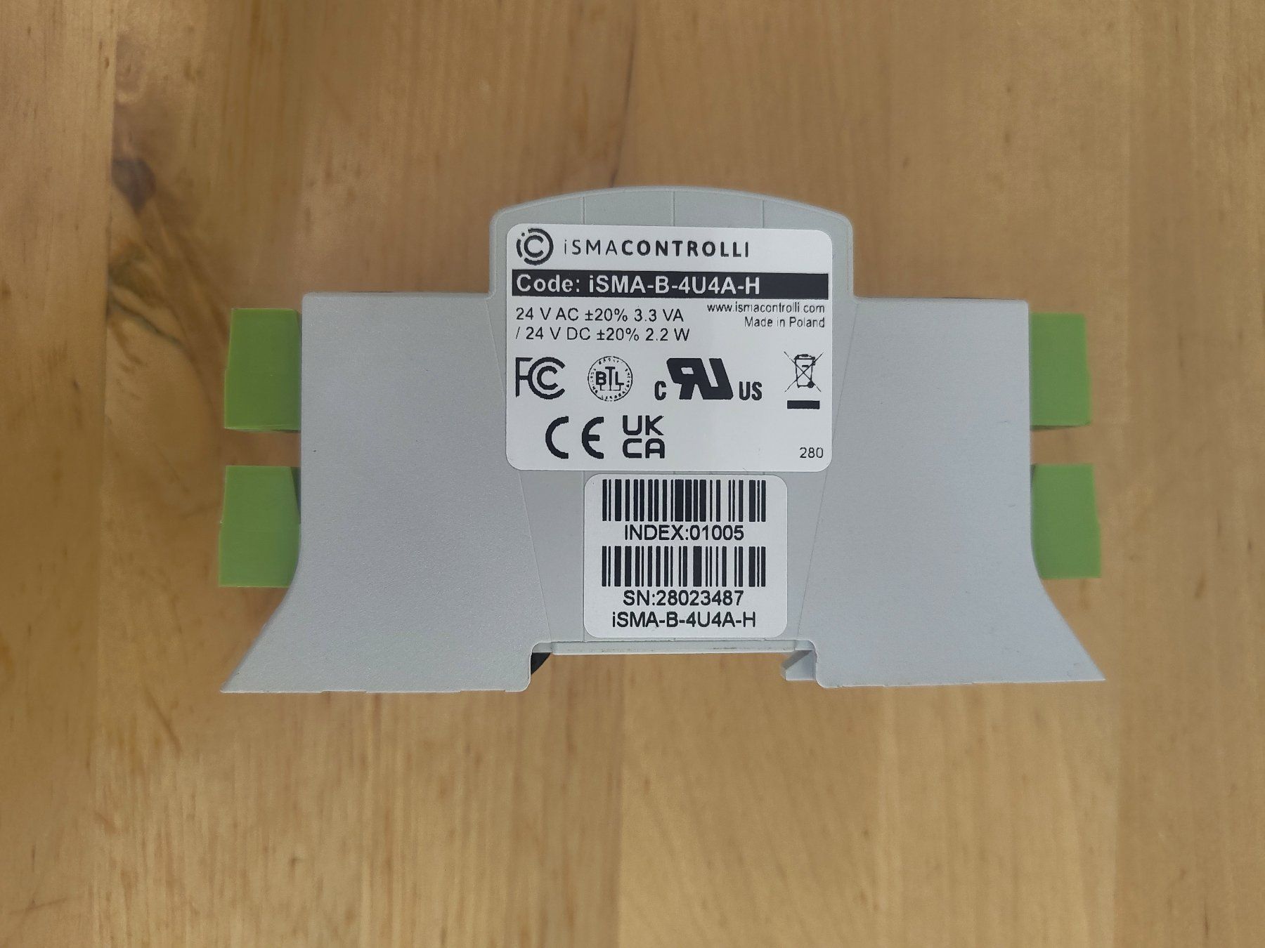 Sistema di controllo: ISMA Controlli iSMA-B-4U4A-H Modul - Neu! – Nuovo (secondo la descrizione) da Emmenbrücke venduto da BlSi 5