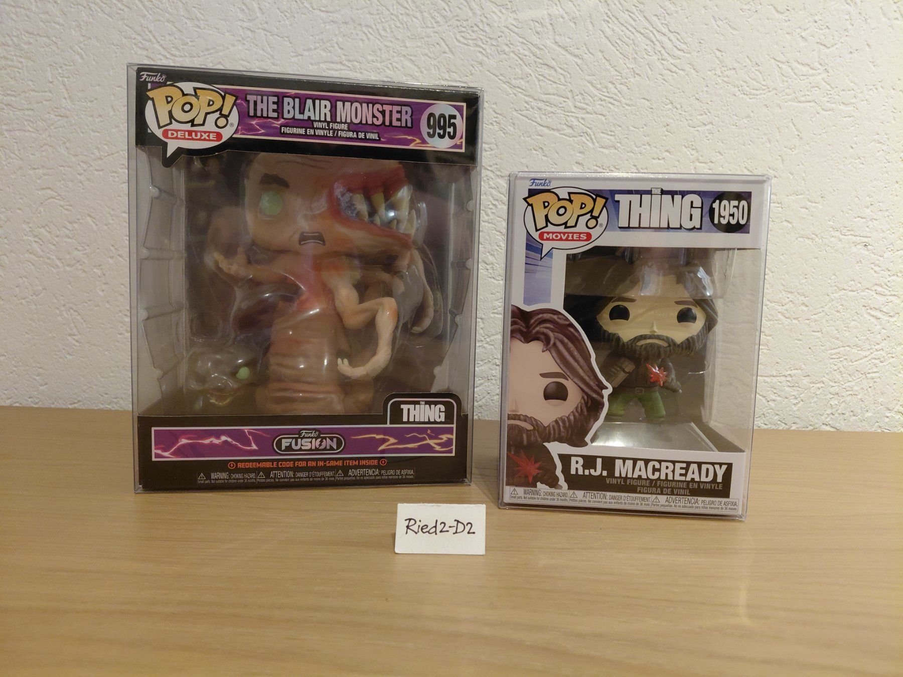 Funko Statuette: Funko Pop! The Thing x 2 – Usato da La Chaux-de-Fonds venduto da Ried2-D2