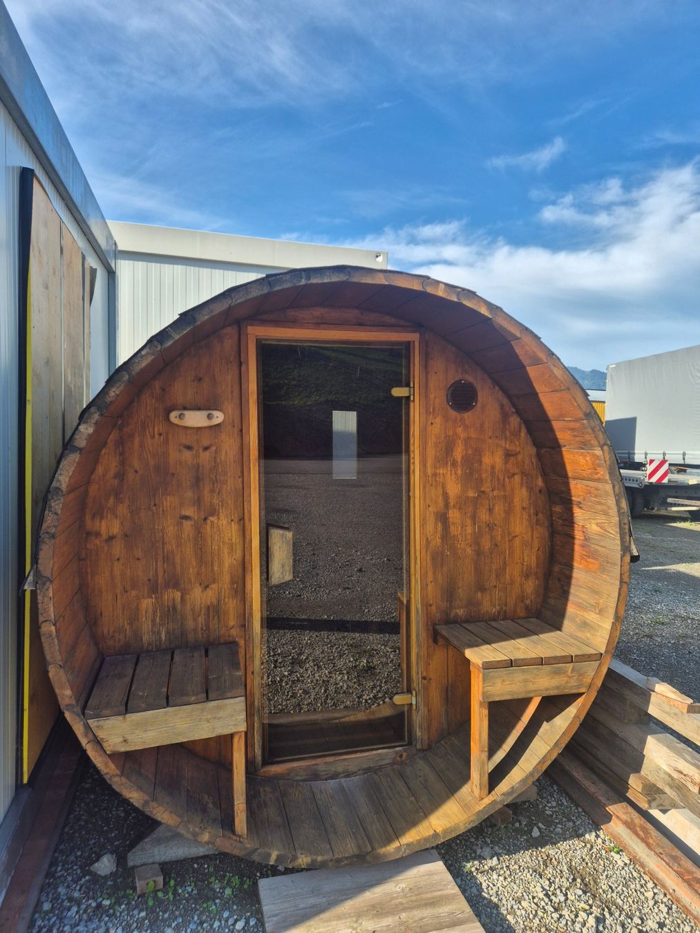 Sauna & Accessori: Fasssauna, Sauna, Wellness – Usato da Galgenen venduto da contdeluxe