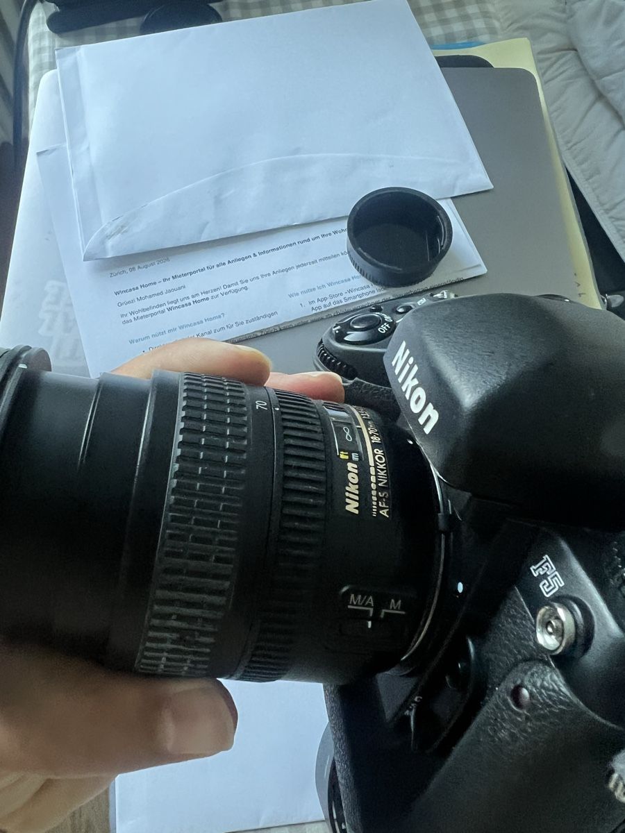 Nikon Kamera: Nikon F5 mit Objektiv  – Gebraucht aus Zürich von jao_2bx7 8