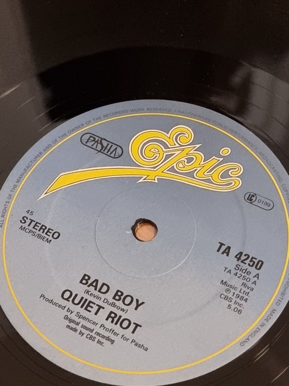 Dischi in vinile: Quiet Riot - Bad Boy - LP – Usato da Trimbach venduto da EyeOfTheTiger 2