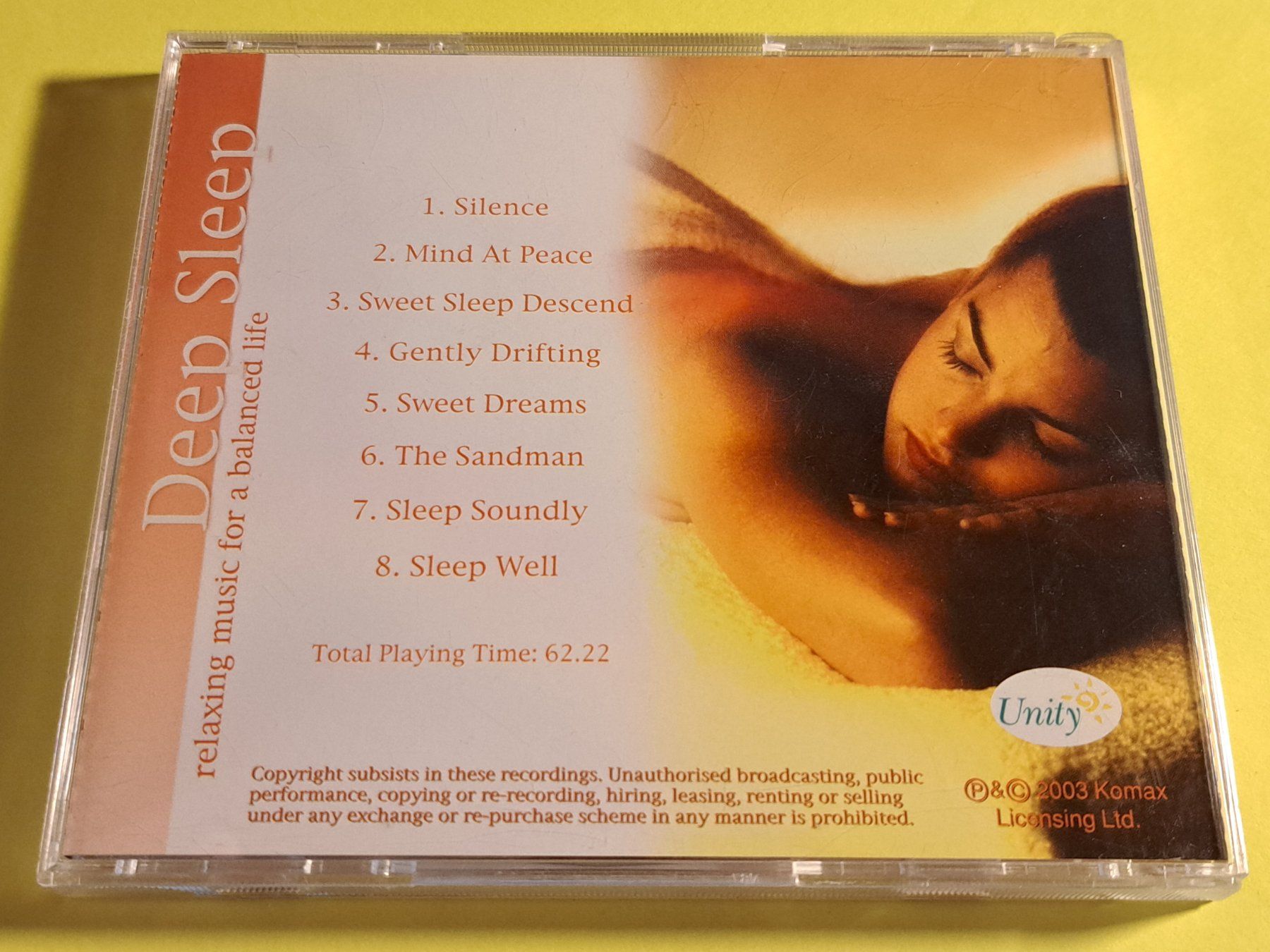 CD: DEEP SLEEP - relaxing music for a balanced life – Usato da Wichtrach venduto da LuckyLuke69 1