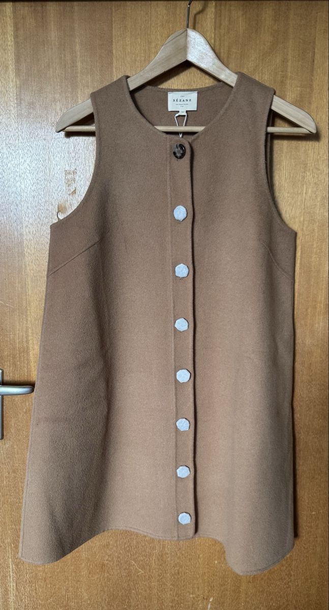 Sezane Vestiti: Robe Noémie Sézane - camel – Nuovo e nell'imballaggio originale da Le Lignon venduto da mae_9hql