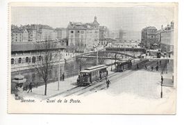 GENÈVE Quai de la Poste - Strassenbahn, Tram