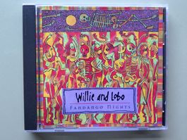 (p) CD WILLIE AND LOBO: Fandango Nights, 1994 (Latin)