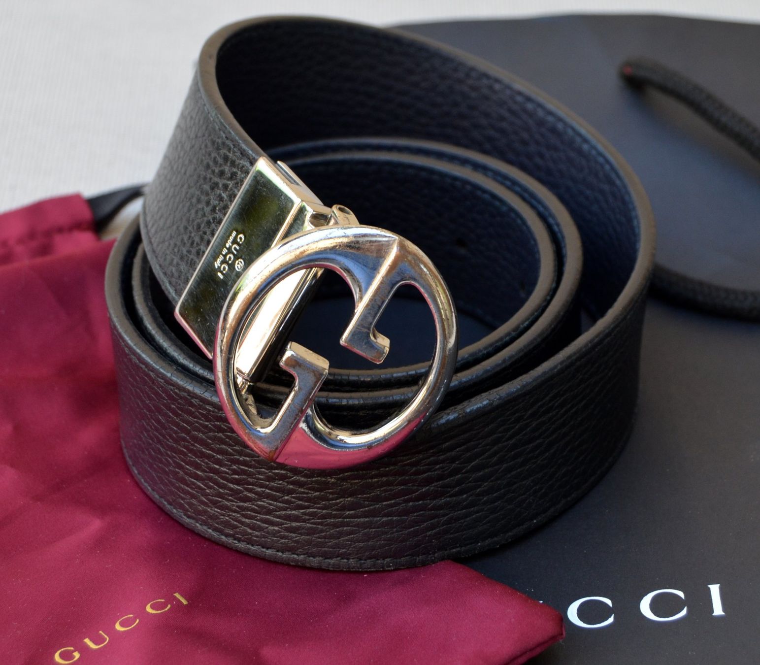 Gucci Cinture: Gucci Gürtel /  ceinture – Usato da Collonges venduto da Allegree 3