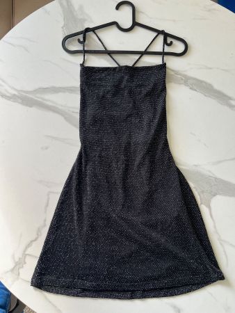 Black Party Dress Bershka XS/34