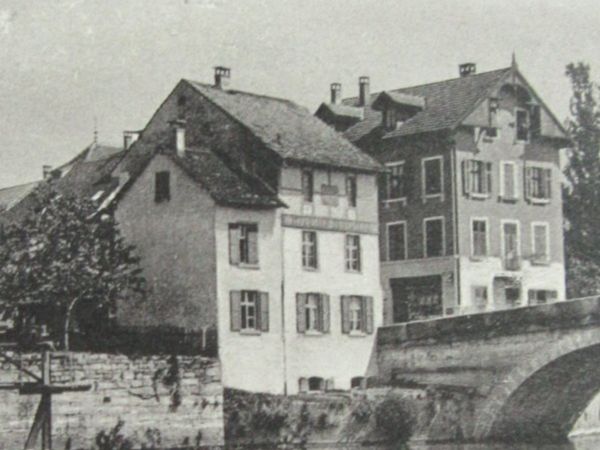 Cartes postales: DORNACH-BRUGG MIT BIRSFALL FELDPOST BAT. No.85 – D'occasion à Ettingen par Hausi4711 2