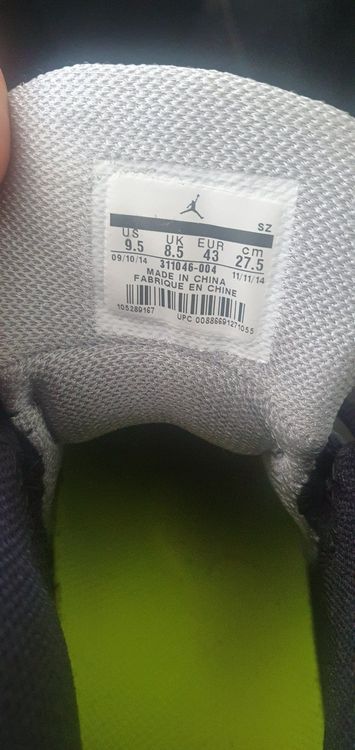 Nike Chaussures hommes: Nike Air Jordan Dub Zero Basketballschuhe Air Jordan Nike – D'occasion à Zürich par PrBn 6