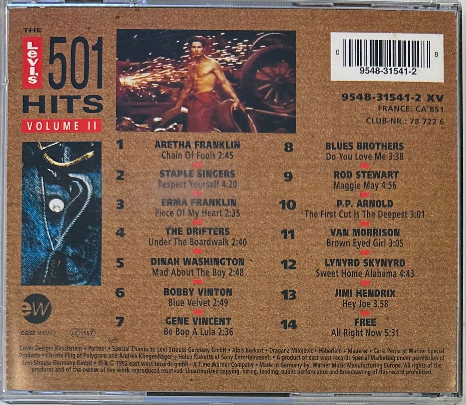 CD: The Levi's 501 Hits Vol. II – Usato da Martigny venduto da jereq 1