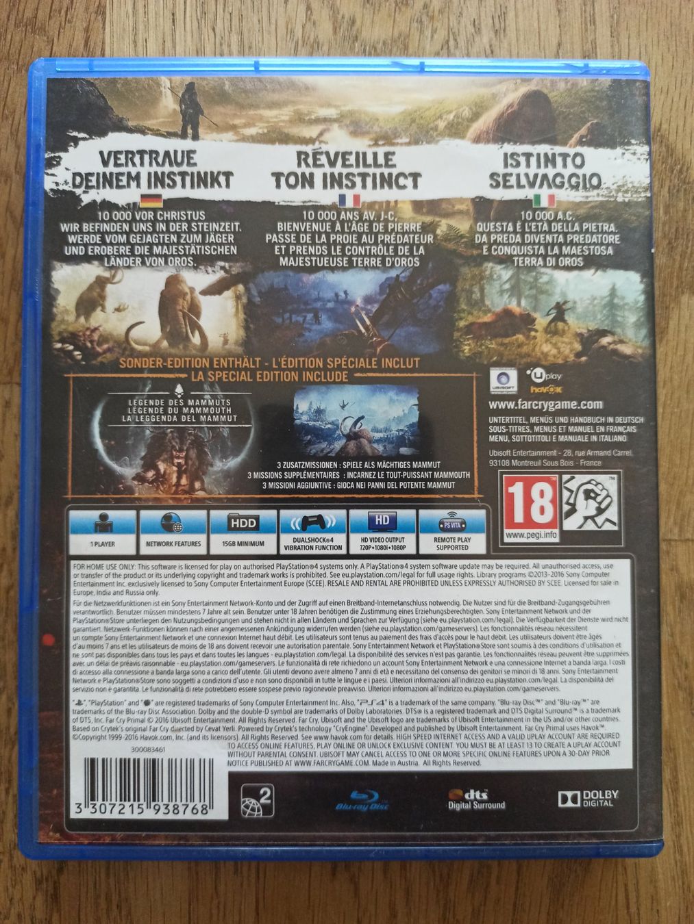 Jeux: Farcry Primal / Far Cry Primal - Special Edition PS4 / PS5 – D'occasion à Oberweningen par mar_87mx 1
