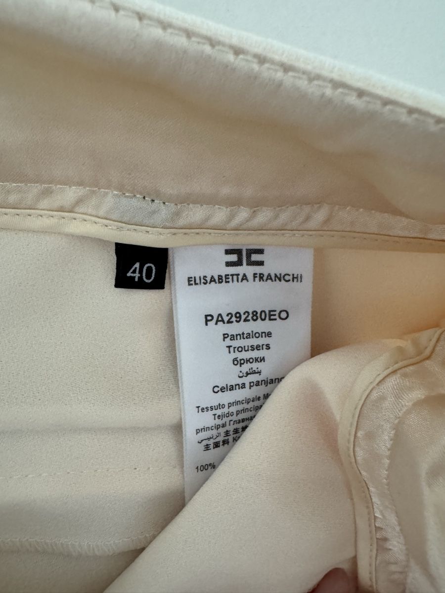 Franchi Pantaloni: Pantalone Elisabetta Franchi – Nuovo (secondo la descrizione) da Bellinzona venduto da eli_6mr5 2