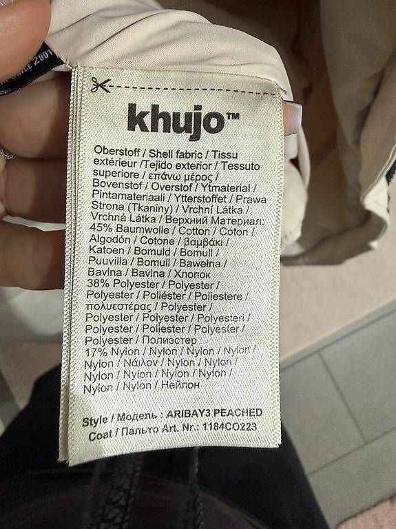 Cappotti: Khujo Wintermantel ARIBAY3 PEACHED  Grösse S – Usato da Oftringen venduto da schnullliii 3