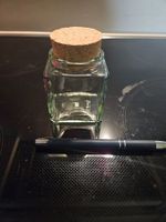 Glas mit Korken