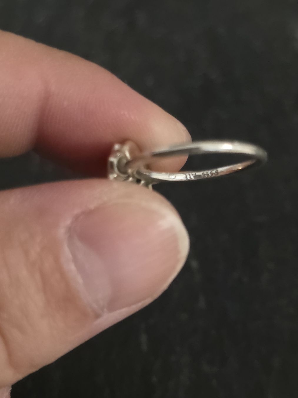 Pandora Anelli: Pandora Ring Blume Emaille Silber 925  – Usato da Dorf venduto da Echo_Elements 2