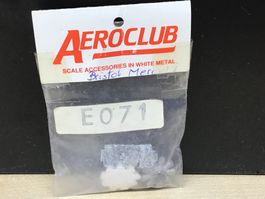 Aeroclub E071 Bristol Mercury Weissmetall 1:72 neu