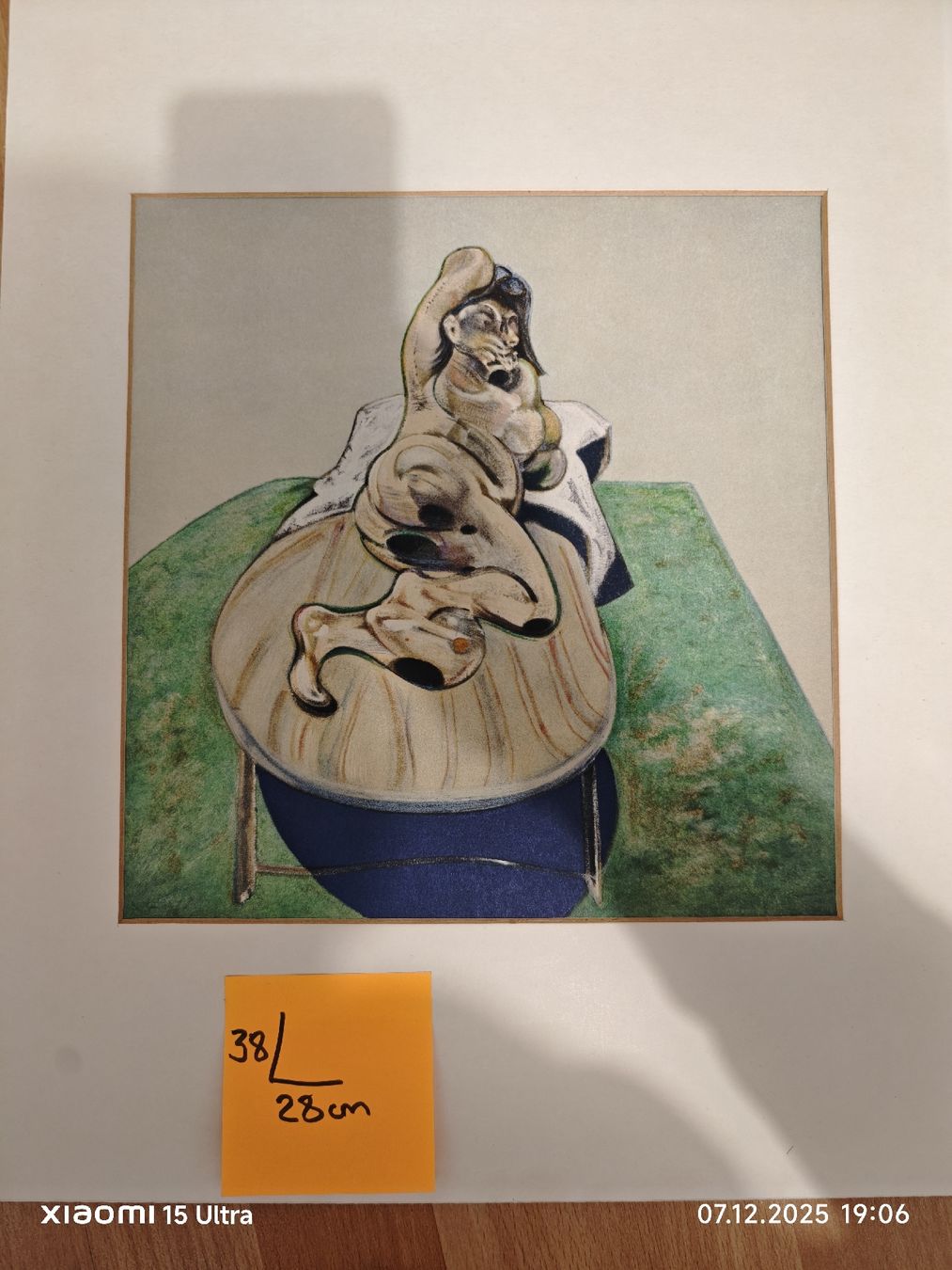 Grafiken & Lithographien: Francis Bacon – Original-Lithographie 1966 – Gebraucht aus St. Gallen von Deki35