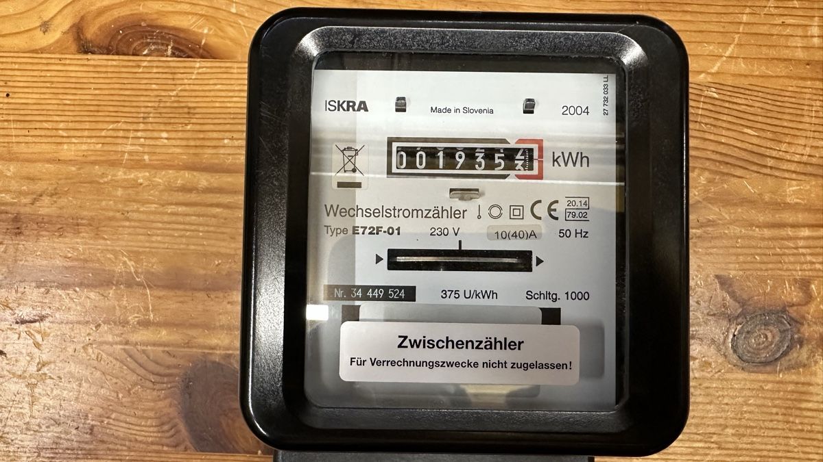 Misurare: Stromzähler 1-phasig analog, Ferraris Zähler Max 40A – Usato da St-Gingolph venduto da Edgar1920 1