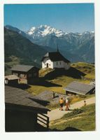 Alte Ansichtskarte Bettmeralp, Wallis mit Bergpanorama