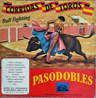 Vinyl Schallplatte Corridas de Toros Pasodobles Regal