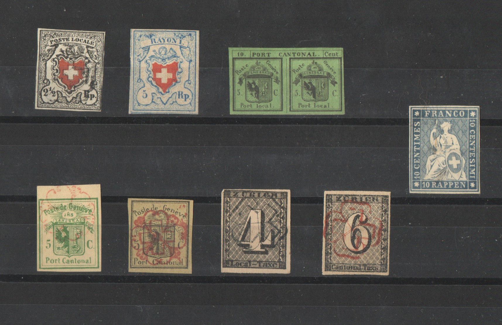 Tous les timbres: Fälschungen – D'occasion à Echichens par Topfila