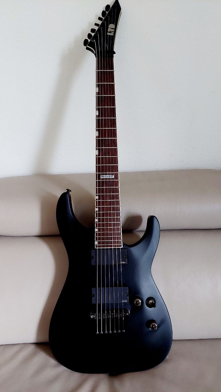 Esp Strumenti musicali: 7-Saiter ESP-LTD, MH 417 – Nuovo (secondo la descrizione) da Richterswil venduto da Bamarai 3