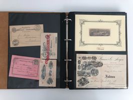 Heimatsammlung HORGEN - viele alte Dokumente und Fotos, ab 1