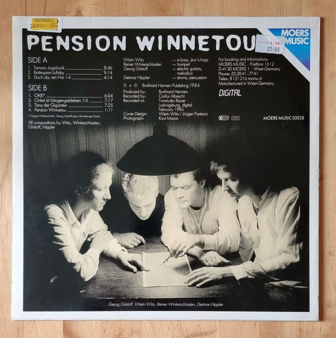 Schallplatten: LP "Pension Winnetou" (DE 1985) mint, unplayed! – Neu und originalverpackt aus Luzern von Frizzz 1