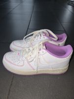 Nike Air Force 1, Grösse 37.5, Weiss/Lila - Top Zustand!