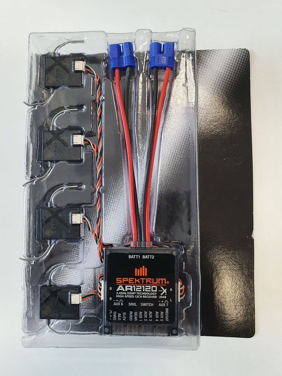 Récepteur Radio 12 Canaux DSMX/XPlus PowerSafe Pour Système JR Spektrum - Compatible AR12120