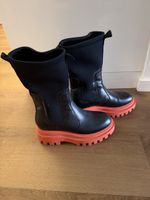 Calvin Klein Stiefel Schwarz Orange Grösse 36