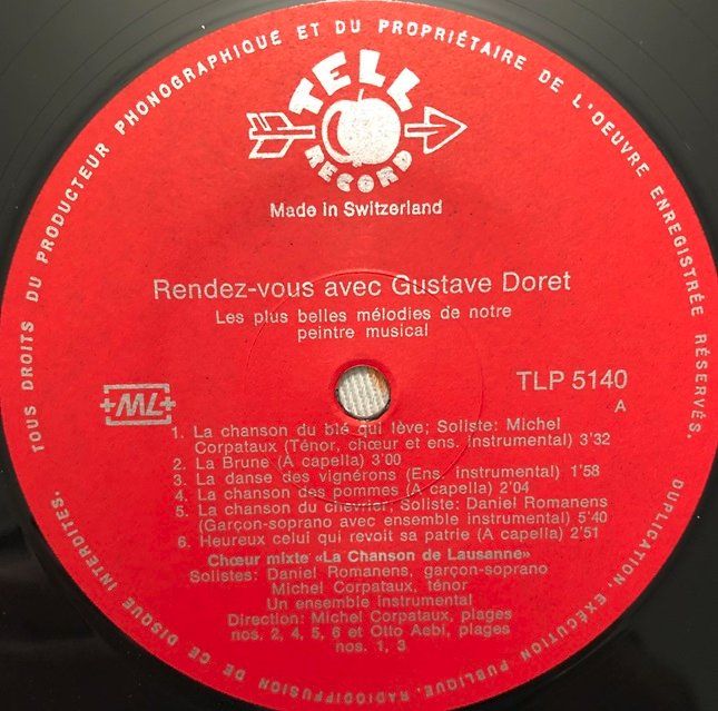 Dischi in vinile: Rendez-vous avec Gustave Doret (LP) – Usato da Grüningen venduto da azulmarron 4