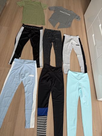 Sportbekleidung Damen Hosen und T-Shirts gebraucht Grösse M