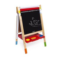 Magnet- und Kreidetafel höhenverstellbar