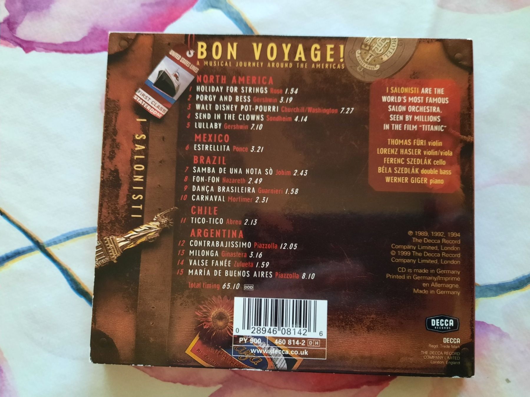 CDs: CD - Bon voyage - around the Americas – D'occasion à Pully par bro_n52j 1