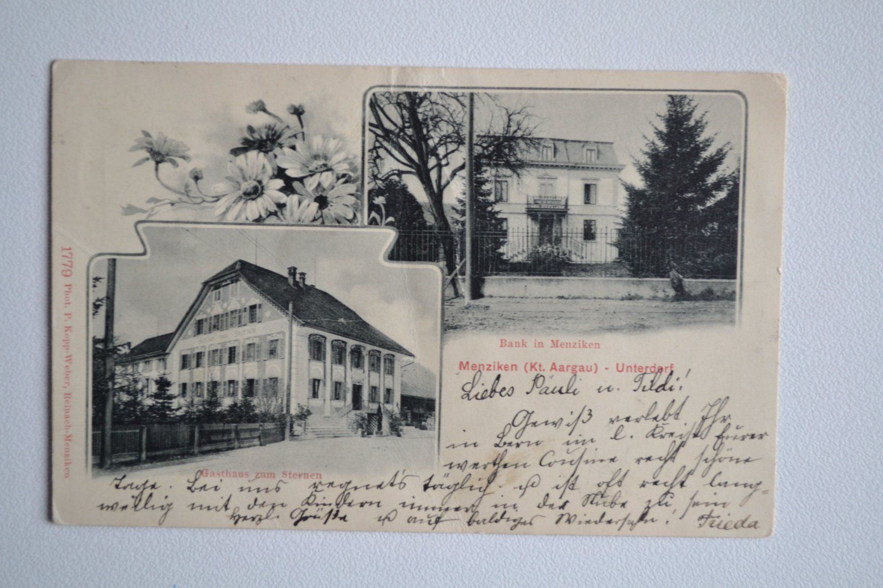 Cartoline postali: AK Menziken AG – Usato da Beinwil am See venduto da kajak55
