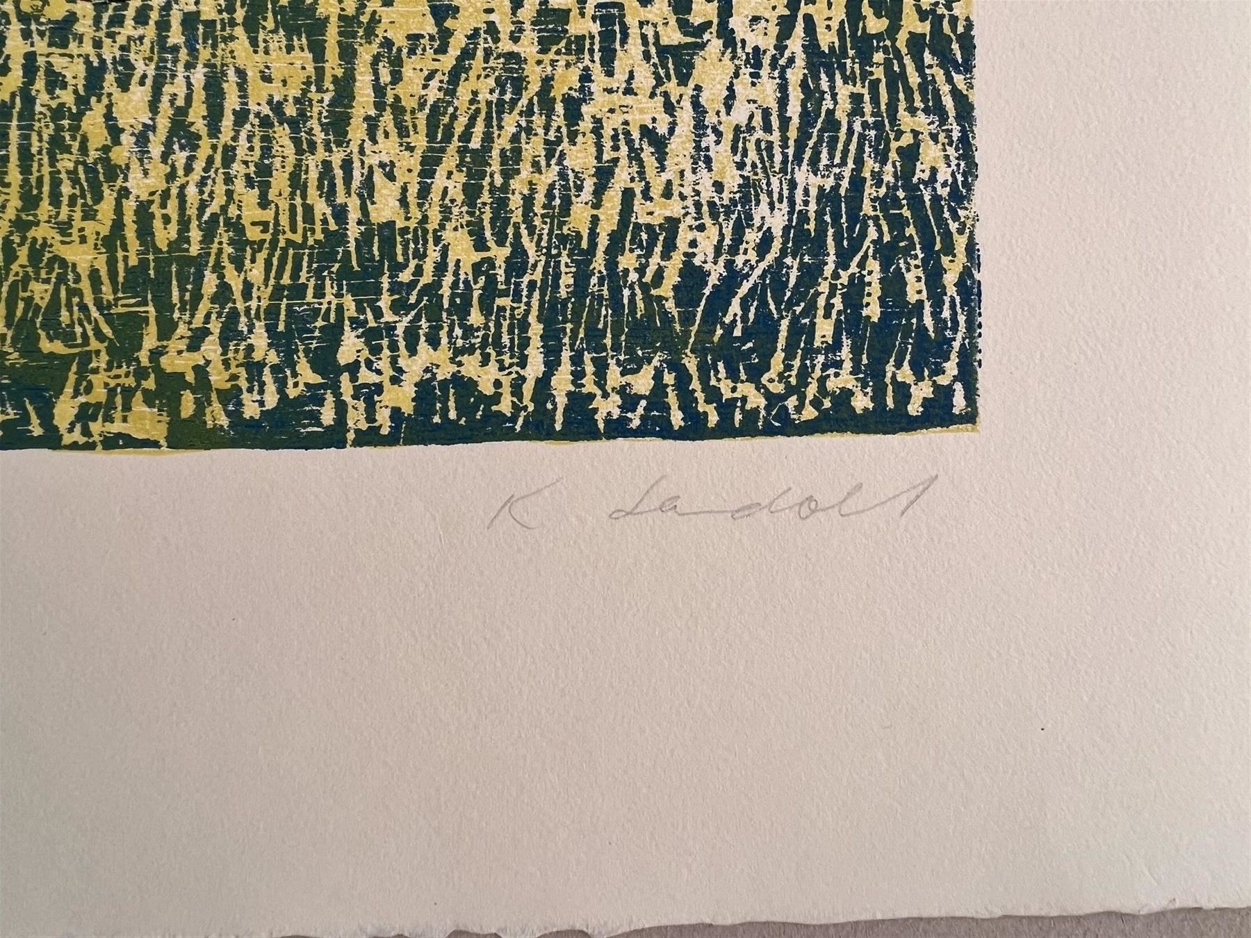 Xilografie: Karl Landolt Original- Holzschnitt – Usato da Adliswil venduto da buch_und_kunst 3
