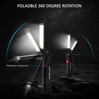 Wiederauf ladbare LED Taschenlampe mit Magnet
