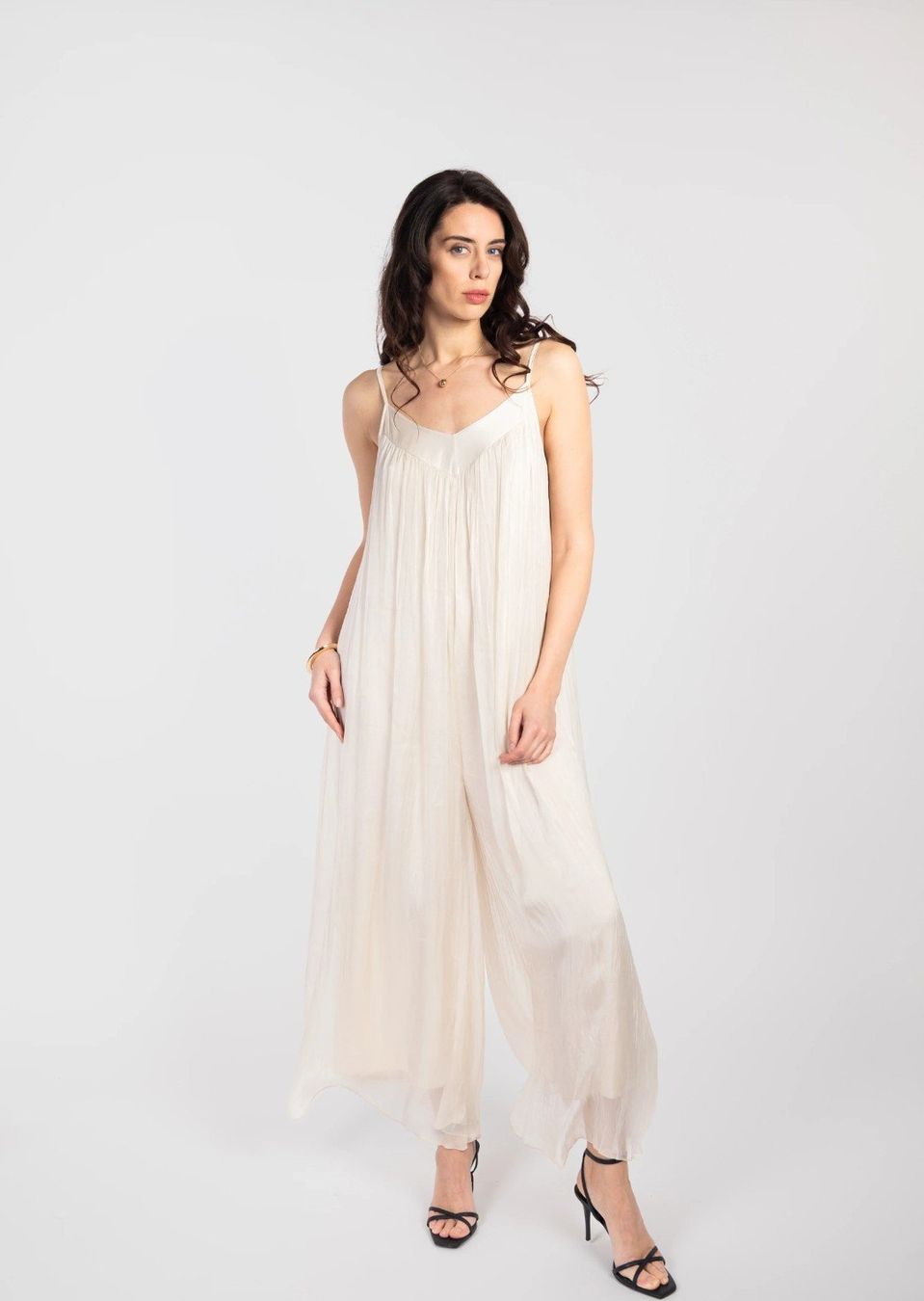 Tute: Max&Enjoy Paris Seide Jumpsuit – Usato da Chur venduto da djovanna
