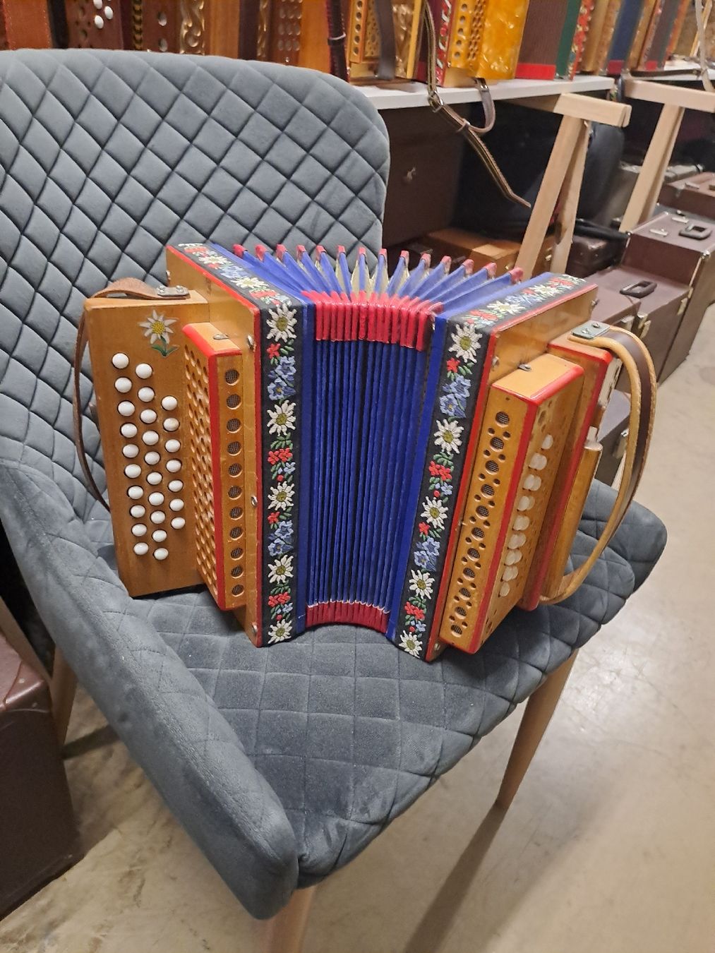 Instruments de musique: schwyzerorgeli ton B – D'occasion à Villeneuve par BibiVintage